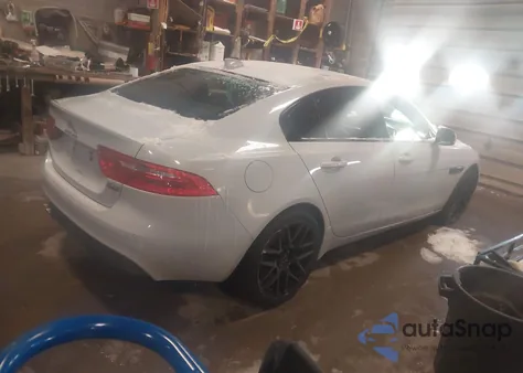 2018 Jaguar Xe 20D Prestige from USA, damaged, VIN SAJAK4FN6JCP36855